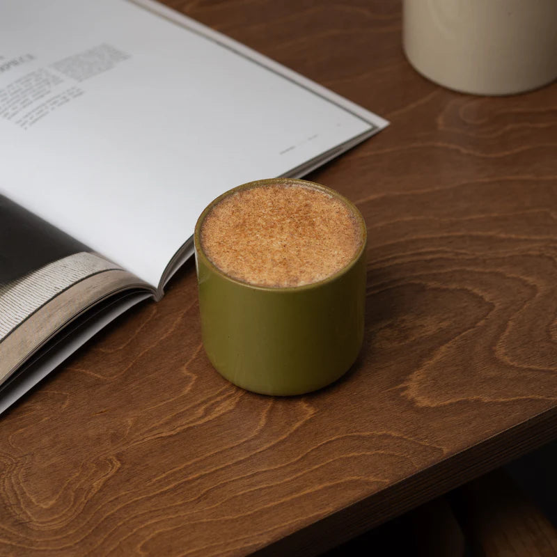 Latte Cup - Moss Green