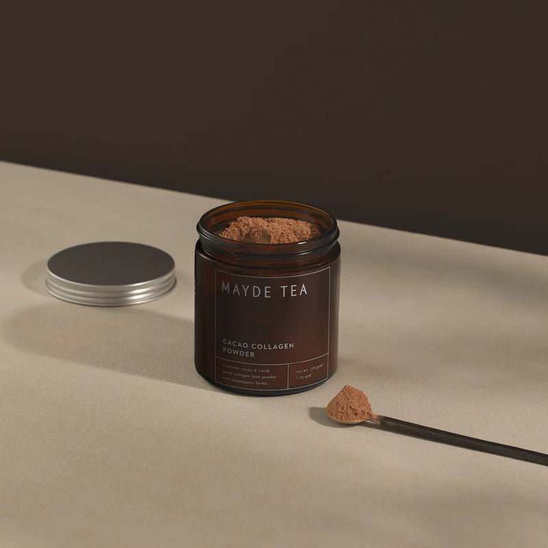 Mayde Tea Drinking Cacao made with organic raw cacao powder