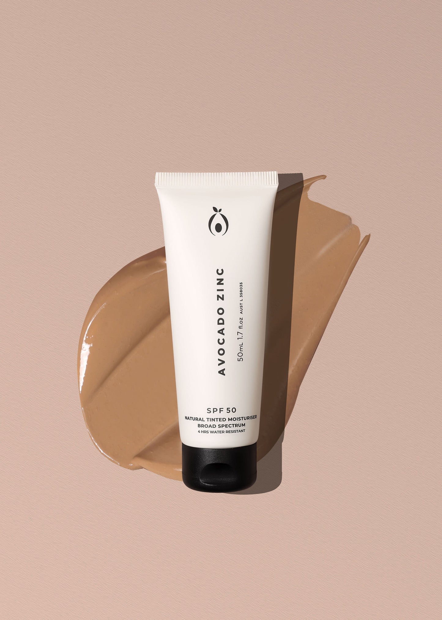 SPF50 Natural Tinted Moisturiser Medium Dark