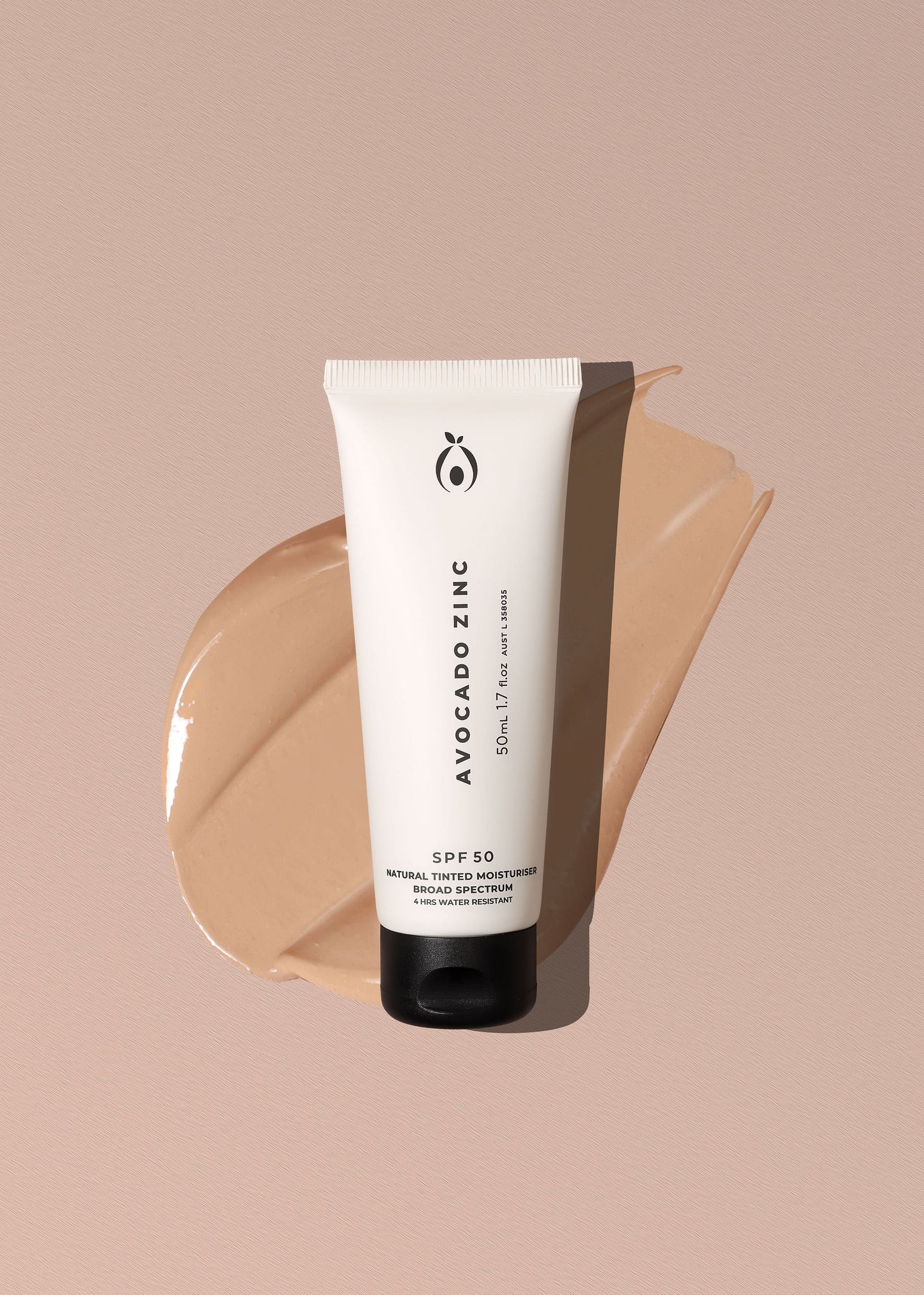 SPF50 Natural Tinted Moisturiser Light Medium