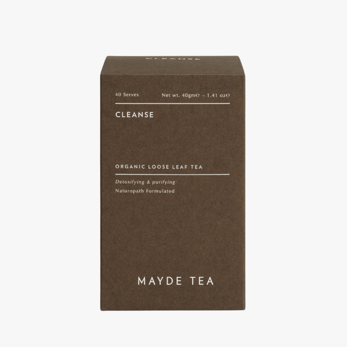 Mayde Tea Cleanse Tea 70g | Organic Detox Tea | PLYGRND